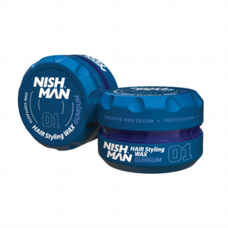 NISHMAN HAIR WAX POMADA DO WŁOSÓW GUMGUM No. 01 150 ML