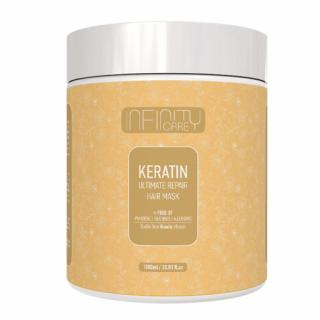 QURE INFINITY CARE MASKA KERATYNOWA DO WŁOSÓW REGENERUJĄCA ODBUDOWUJĄCA 1000ML