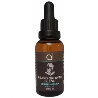 QURE OLEJEK DO BRODY I TWARZY BEARD GROWTH BLEND CERISE  PANNA DRY OIL 30ML