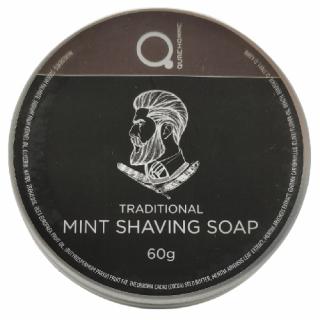 QURE TRADYCYJNE MIĘTOWE MYDŁO DO GOLENIA TRADITIONAL MINT SHAVING SOAP 60G