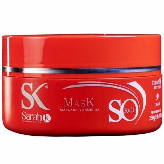 SARAH K SO RED MASK MASKA DO WŁOSÓW KOLORYZUJĄCA CZERWONA 250G