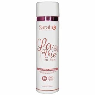 SARAH K SZAMPON REGENERUJĄCY PO NANOPLASTII LA VIE EN ROSE RESTORATIVE 250 ML