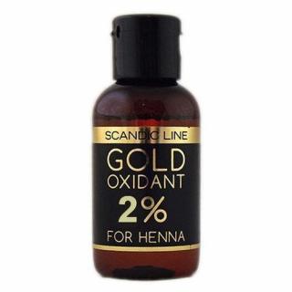 SCANDIC GOLD WODA UTLENIONA DO HENNY 2% 50ML