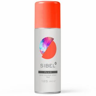 SIBEL COLOR SPRAY KOLORYZUJĄCY DO WŁOSÓW CZERWONY FLUO RED 125ML