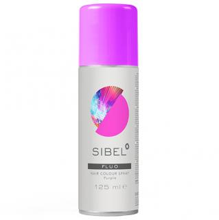 SIBEL COLOR SPRAY KOLORYZUJĄCY DO WŁOSÓW FLUO PURPLE FIOLETOWY 125ML