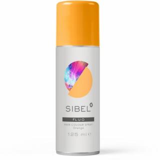 SIBEL COLOR SPRAY KOLORYZUJĄCY DO WŁOSÓW POMARAŃCZOWY FLUO ORANGE 125ML P001148