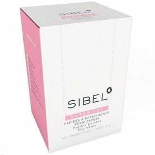 SIBEL SUPER TEX PAPIERKI DO TRWAŁEJ ONDULACJI 1000SZT P002739