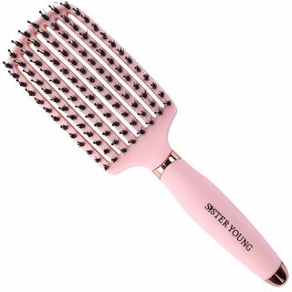 SISTER YOUNG SZCZOTKA DO ROZCZESYWANIA WŁOSÓW OVIA BV PINK RÓŻOWA