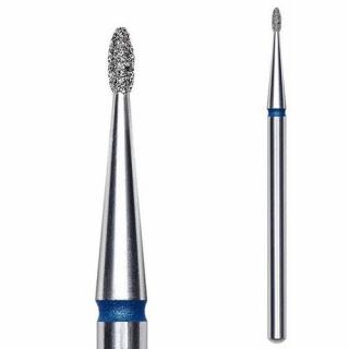 STALEKS FREZ DIAMENTOWY OLIWKA ZAOKRĄGLONA NIEBIESKA EXPERT ŚREDNICA 1,2 MM / CZĘŚĆ ROBOCZA 3 MM FA50B012/3