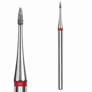 STALEKS FREZ DIAMENTOWY PŁOMIEŃ MINI CZERWONY 1MM/3MM FA12R010/3
