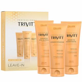 TRIVITT HOME CARE ZESTAW SZAMPON 250 ML, ODŻYWKA LEAVE IN 200 ML, ODŻYWKA 200 ML