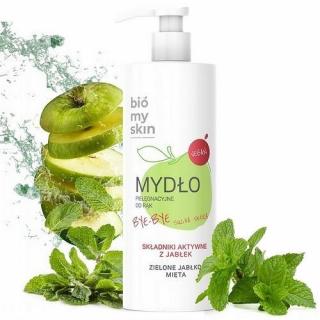 YAPPCO NATURALNE MYDŁO PIELĘGNACYJNE DO RĄK JABŁKO I MIĘTA 300ML