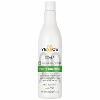 YELLOW SZAMPON SCALP PURITY PRZECIWŁUPIEŻOWY GŁĘBOKO OCZYSZCZAJĄCY 500ML