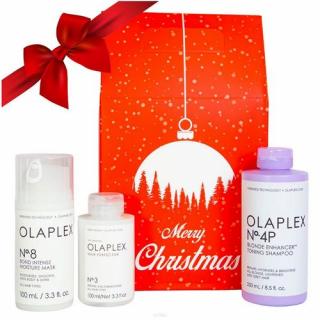 ZESTAW ŚWIĄTECZNY OLAPLEX DO WŁOSÓW BLOND KURACJA DO WŁOSÓW | PREZENT