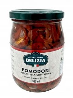 Pomidory suszone w oleju Delizia 550g