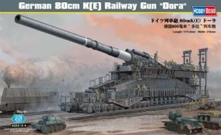 HOBBY BOSS German 80cm K(E) Railway Gun