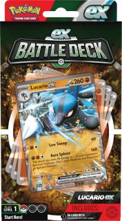 Karty April Ex Battle Deck Display Lucario