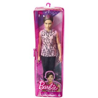 Lalka Barbie Ken Fashionistas top w błyskawice