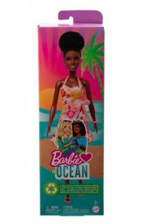 Lalka Barbie Loves the Ocean Sukienka w kwiaty