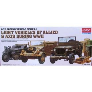 Light Vehicles of Allied  Axis