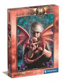 Puzzle 1000 elementów Kolekcja Anne Stokes Dragonkin