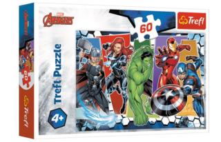 Puzzle 60 elementów Niezwyciężeni Avengers
