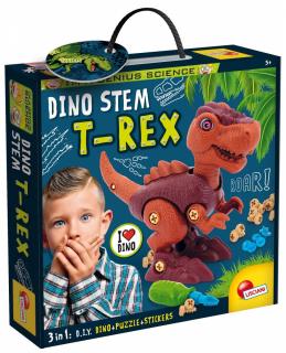 Zestaw konstrukcyjny I'm A Genius Dino Steam - T-Rex