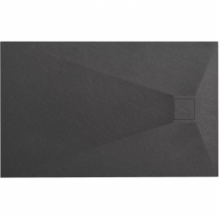 Brodzik prysznicowy Rea Magnum Black 80x100 cm - Czarny