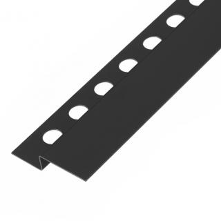 Czołowa listwa brodzikowa Rea Black 130 cm