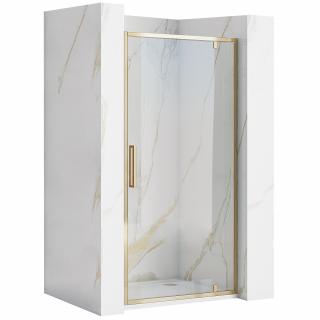 Drzwi Prysznicowe Uchylne Rea Rapid Swing Gold 90 cm