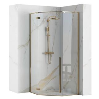 Kabina Prysznicowa Rea Diamond Gold 90x90 cm