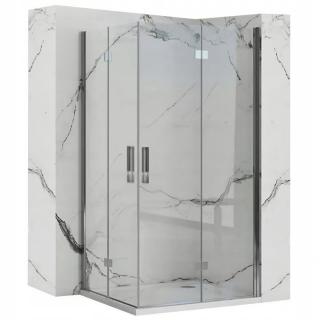 Kabina Prysznicowa Rea Molier Chrom Double 80x80 cm