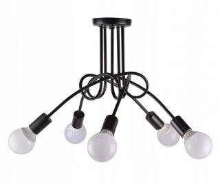 Lampa Paradise 5 392252 Czarna