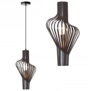 LAMPA SUFITOWA GEOMETRYCZNA APP484-1CP CZARNA