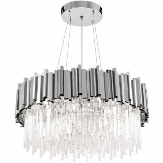 Lampa sufitowa plafon kryształowa APP1480-1C Chrom