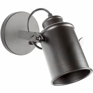 Lampa sufitowa ścienna reflektor APP486-1C Czarna