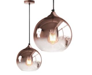 LAMPA SUFITOWA SZKLANA APP 313-1CP ROSE GOLD