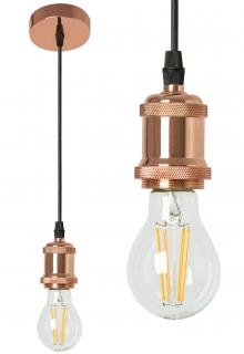 Lampa sufitowa wisząca LUMO APP006-1CP Różowe Złoto