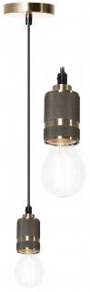 Lampa Sufitowa Wisząca Oprawka  APP347-1CP Miedziana