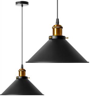 LAMPA SUFITOWA WISZĄCA PORTO BLACK APP016-1CP