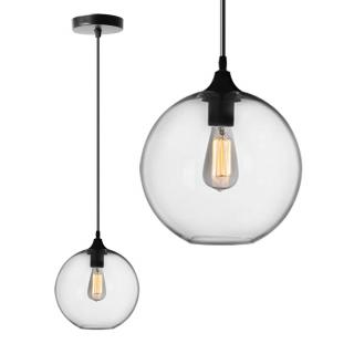 Lampa sufitowa wisząca szklana APP311-1CP loft