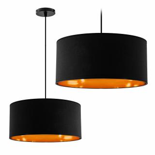 Lampa Wisząca  36cm APP619-1CP Czarna