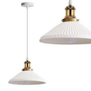 Lampa Wisząca APP1172-1CP Biała