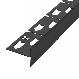 Listwa spadkowa brodzikowa 100cm Czarna