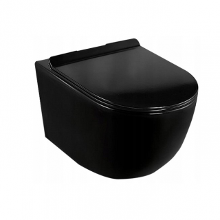 Miska WC wisząca Calani Loyd Slim Black