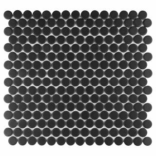Mozaika hexagon 133421A Czarna