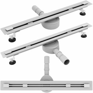 Odpływ Liniowy Rea Neo Ultra Slim PRO Stal Szczotkowana 70 cm