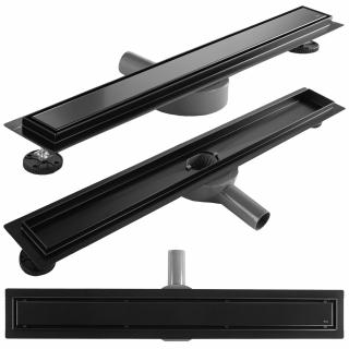 Odpływ Liniowy Rea Neox PRO Black 70 cm