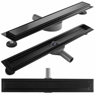 Odpływ Liniowy Rea Neox PRO Black 80 cm