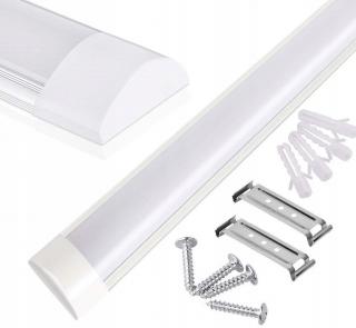 PANEL LED NATYNKOWY ŚWIETLÓWKA 120cm BIAŁY 36W Ciepła biała 3000K